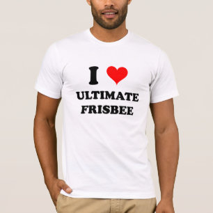 I Love Ultimate Frisbee T-Shirt