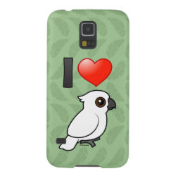 I Love Umbrella Cockatoos Case-Mate Barely There Samsung Galaxy S5 Case