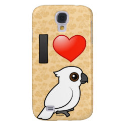 I Love Umbrella Cockatoos Case-Mate Barely There Samsung Galaxy S4 Case
