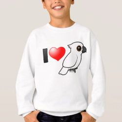 I Love Umbrella Cockatoos Kids' American Apparel Organic T-Shirt