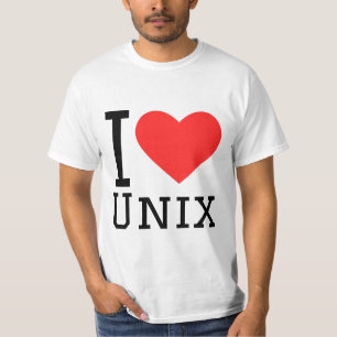 I love Unix  T-Shirt