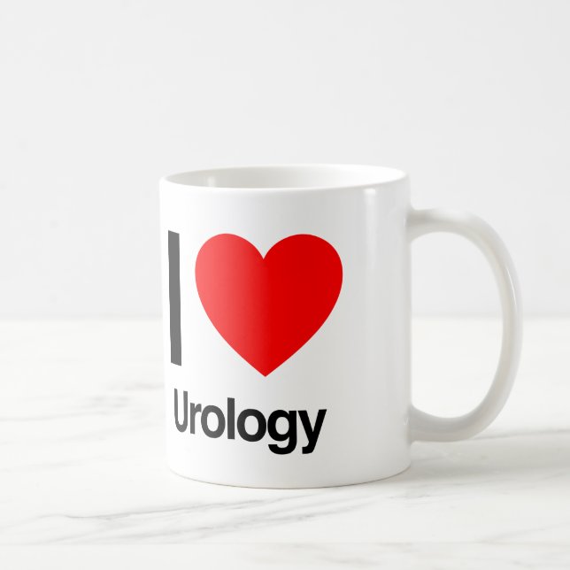 i love urology coffee mug (Right)