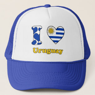 I love Uruguay Trucker Hat