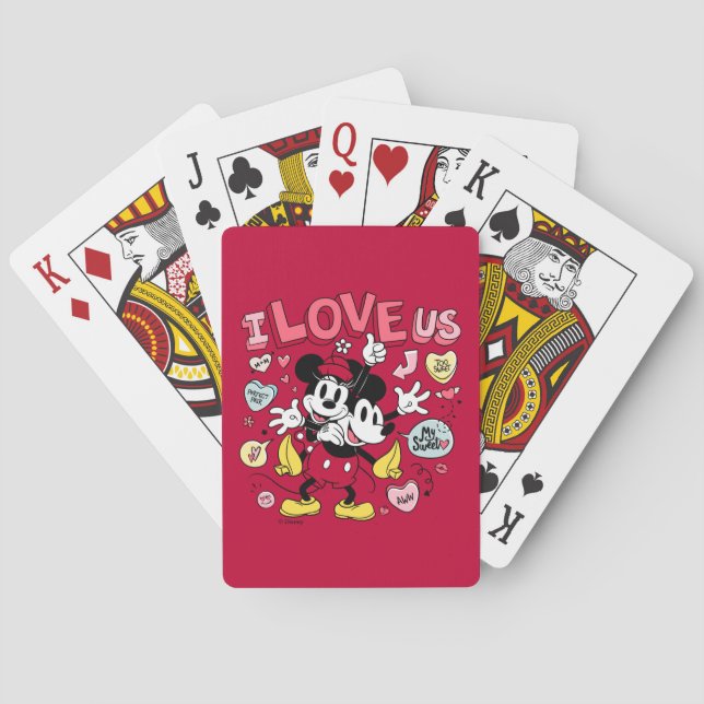 I Love Us Playing Cards (Back)