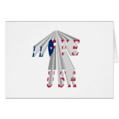I LOVE USA (Front Horizontal)