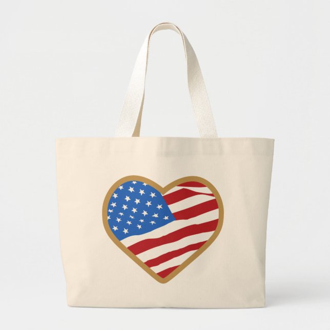 I Love USA Bags & Totes (Front)