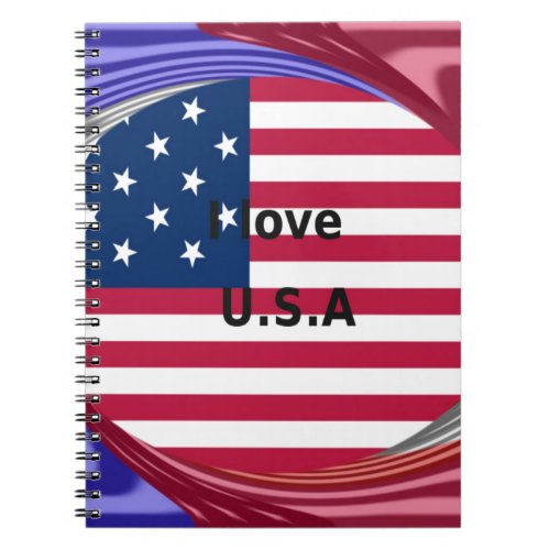 I LOVE USA NOTEBOOK