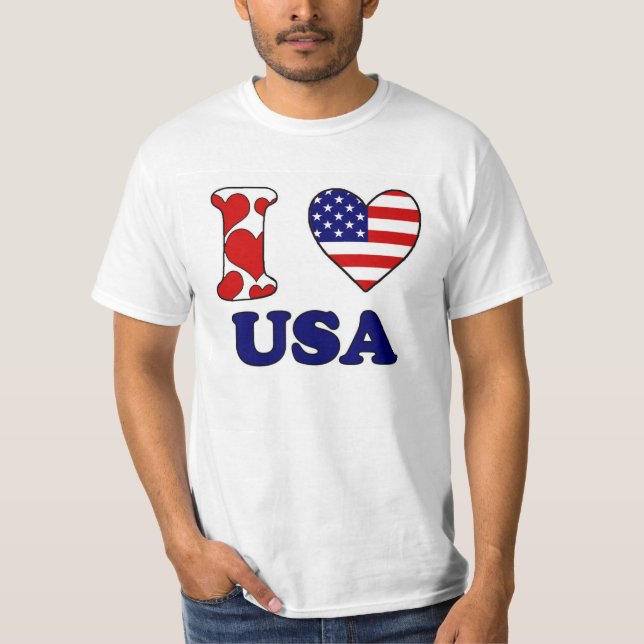 I love USA T-Shirt (Front)