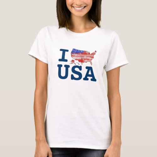 I love USA T_Shirt