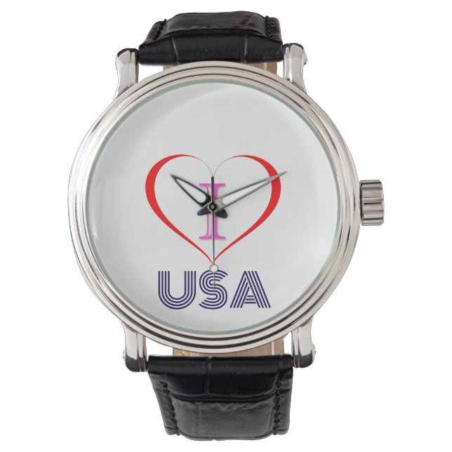 I Love USA Watch (Front)