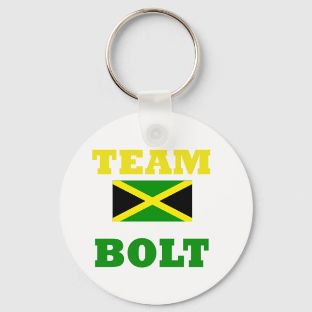 I love usain bolt - keychain - (Front)