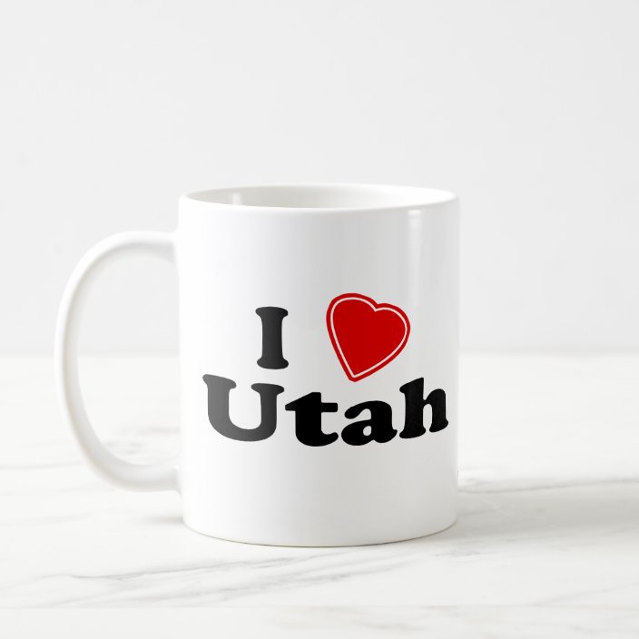 I Love Utah Drinkware