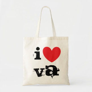 I Love VA Tote Bag