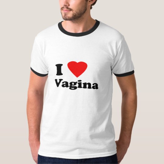 I Love Vagina T Shirt 1980