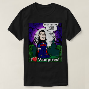 I Love Vampires T-Shirt