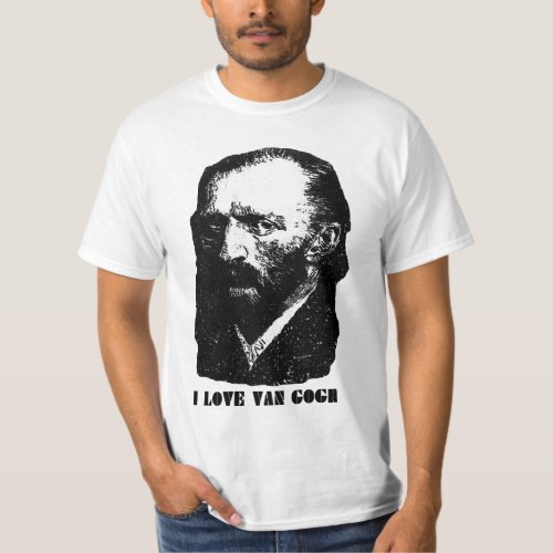 I love Van Gogh _ T_shirt