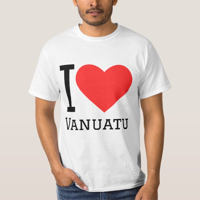 I love Vanuatu  T-Shirt (Front)