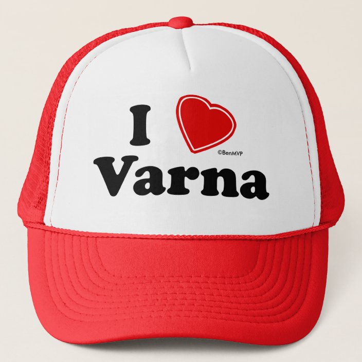 I Love Varna Mesh Hat