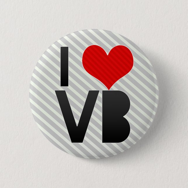 I Love VB Button (Front)