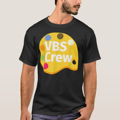 I Love VBS 2022 Paint Crew Vacation Bible School P T_Shirt