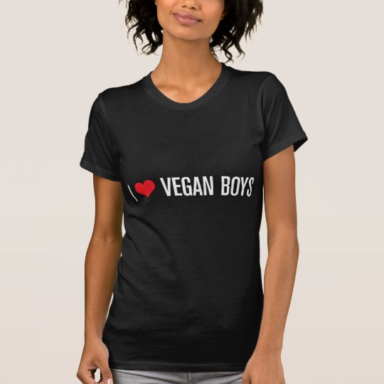 I Love Vegan Boys T-Shirt