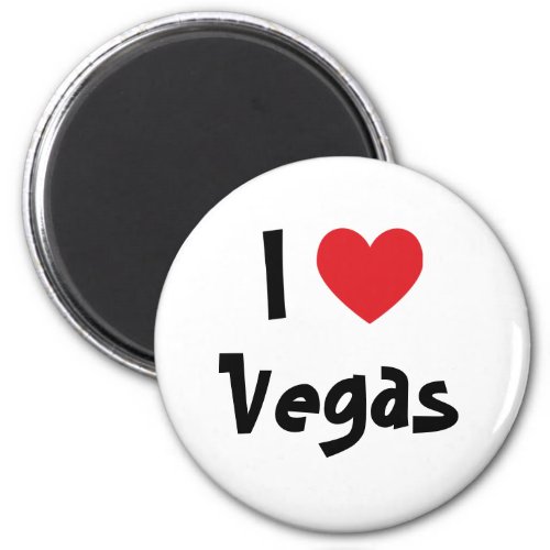 I Love Vegas Magnet