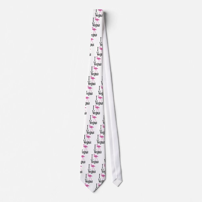 I Love Vegas Neck Tie (Front)