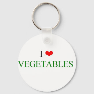 I love Vegetables Keychain