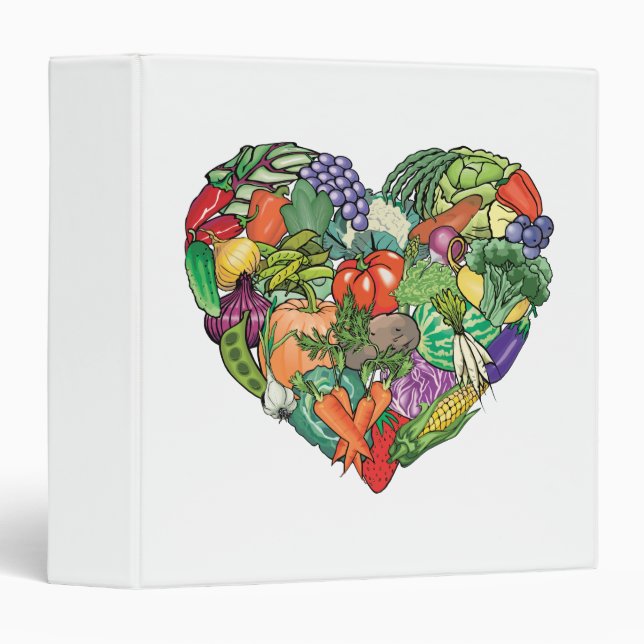 I Love Veggies Binder (Front/Spine)