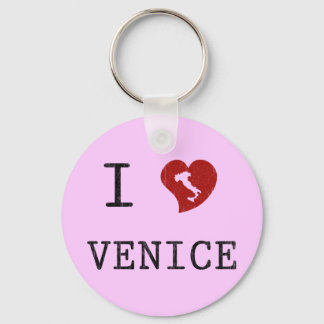 I Love Venice Keychain