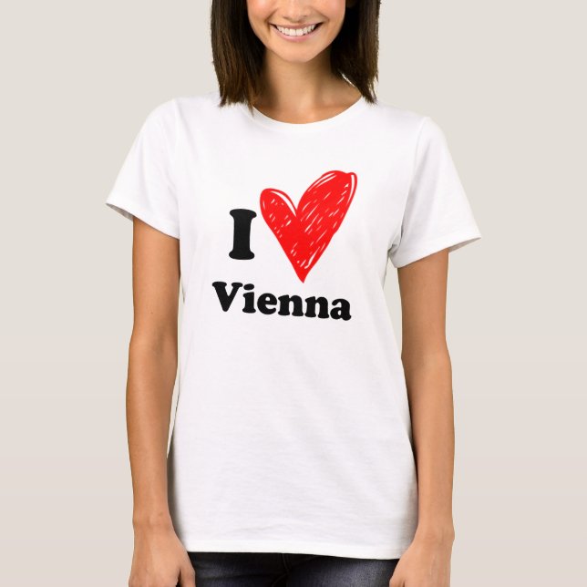 I love Vienna T-Shirt (Front)