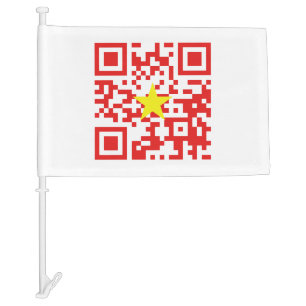 I Love Vietnam (Tôi Yêu Việt Nam) Flag QR Code