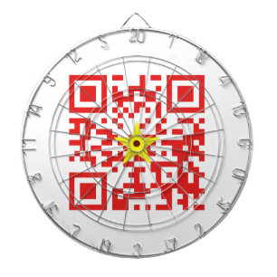 I Love Vietnam (Tôi Yêu Việt Nam) Flag QR Code Dart Board