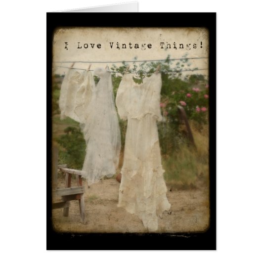 I Love Vintage Things! (Front)