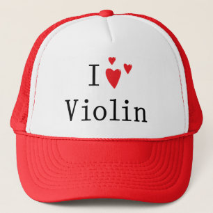 I Love Violin Trucker Hat