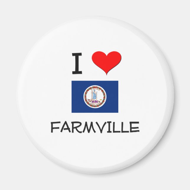 I Love Virginia Magnet (Front)