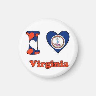 I love Virginia Magnet