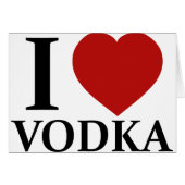 I Love Vodka (Front Horizontal)