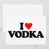 I LOVE VODKA (Front/Back)