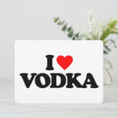 I LOVE VODKA (Standing Front)