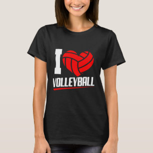 I Love Volleyball 8 T-Shirt