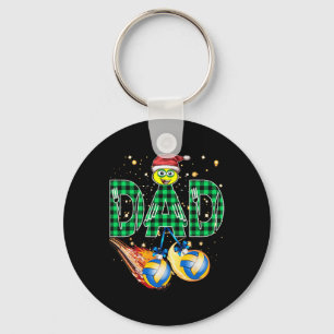 I Love Volleyball I Heart Volleyball Xmas Volleyba Keychain