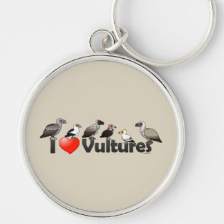 I Love Vultures (Africa) Keychain