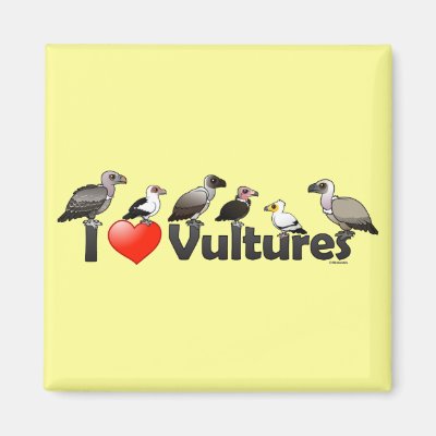 I Love Vultures (Africa) Magnet