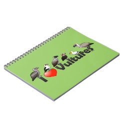 I Love Vultures (Africa) Photo Notebook (6.5