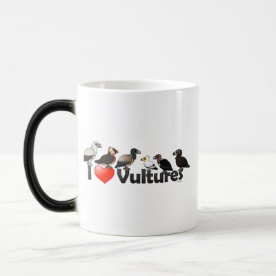 I Love Vultures (Eurasia) Color Morph Mug