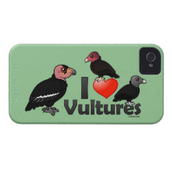 I Love Vultures (North America) Case-Mate iPhone 4 Barely There Universal Case