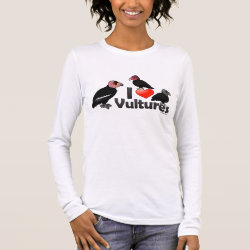 I Love Vultures (North America) Women's Basic Long Sleeve T-Shirt