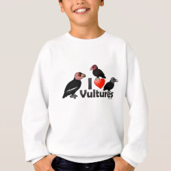 I Love Vultures (North America) Kids' American Apparel Organic T-Shirt