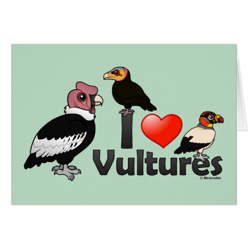 Birdorable I Love South American Vultures Tees & Gifts